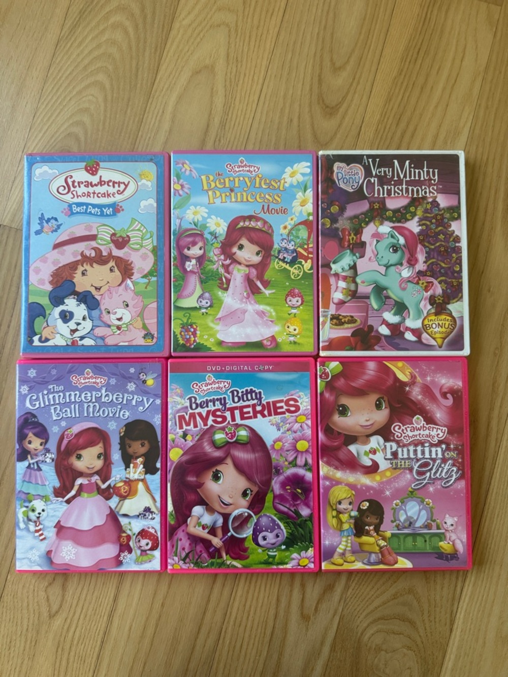Strawberry Shortcake DVD Bundle Berry Bitty Adventures Girls Kids Movies